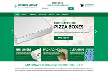 Chefmaster Australia website